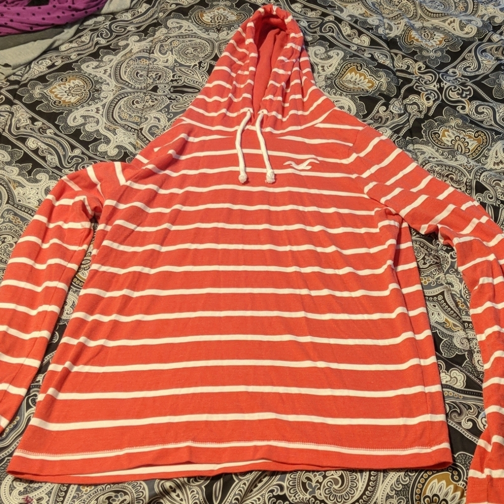 Striped Hollister Hoody /XL/